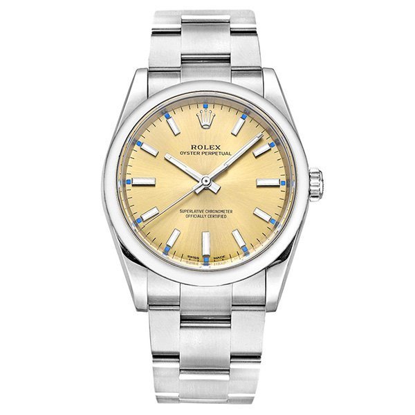 Replica Rolex Oyster Perpetual 34 mm Champagnerfarben Zifferblatt 2016 114200 Replica Rolex Oyster Perpetual 34 mm Champagnerfarben Zifferblatt 2016 114200