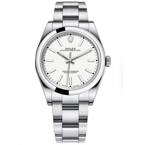 Replica Rolex Oyster Perpetual 39 mm Weiß Zifferblatt 2018 114300 Replica Rolex Oyster Perpetual 39 mm Weiß Zifferblatt 2018 114300