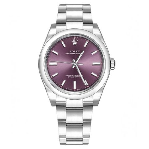 Replica Rolex Oyster Perpetual 39 mm Violett Zifferblatt 2016 114300 Replica Rolex Oyster Perpetual 39 mm Violett Zifferblatt 2016 114300