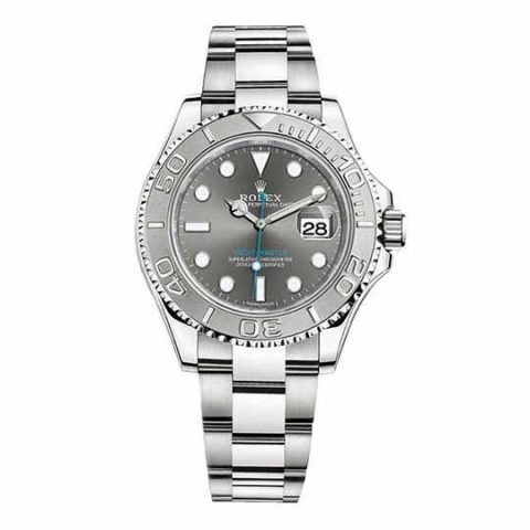Replica Rolex Yacht-Master 40 mm 116622 Rhodiumfarben