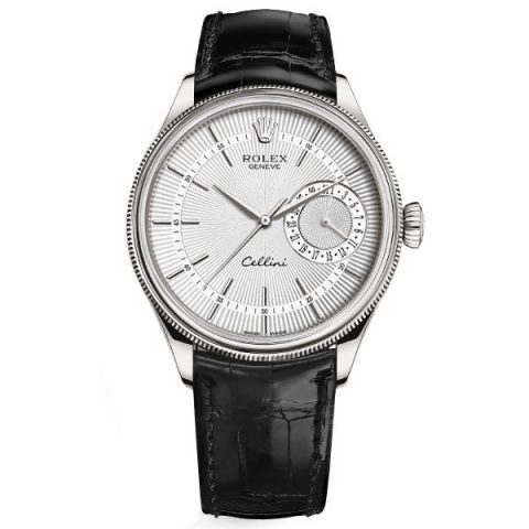 Replica Rolex Cellini Date 50519 Weiß