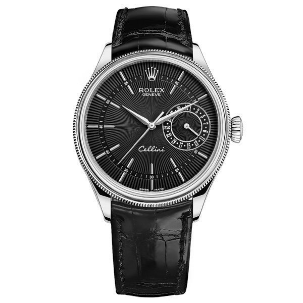Replica Rolex Cellini Date 50519 Schwarz Replica Rolex Cellini Date 50519 Schwarz