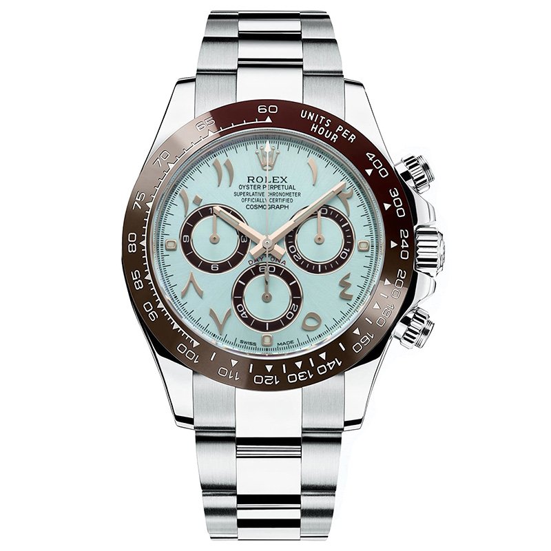 Replica Rolex Cosmograph Daytona Chronograph mit Automatikwerk, blaues Zifferblatt mit arabischen Ziffern – Herrenmodell Replica Rolex Cosmograph Daytona Chronograph mit Automatikwerk, blaues Zifferblatt mit arabischen Ziffern – Herrenmodell
