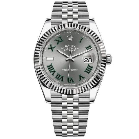 Replica Rolex Datejust 41 Weißgold-Rolesor Jubilee 126334 Schiefergrau Replica Rolex Datejust 41 Weißgold-Rolesor Jubilee 126334 Schiefergrau