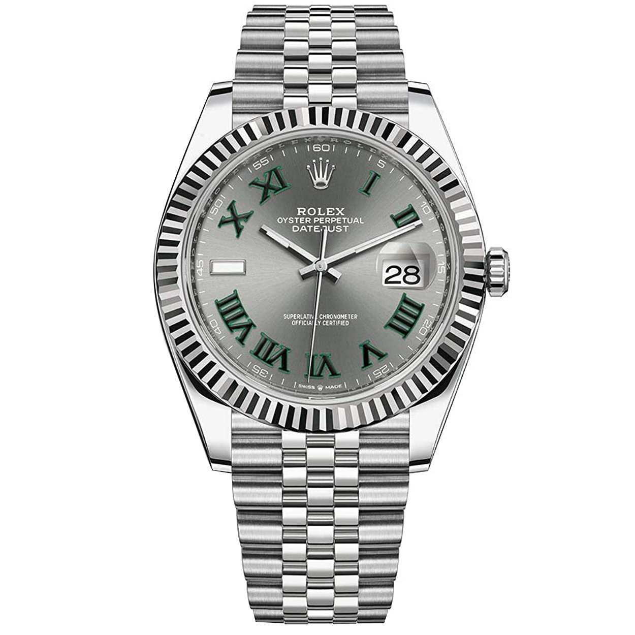 Replica Rolex Datejust 41 Weißgold-Rolesor Jubilee 126334 Schiefergrau Replica Rolex Datejust 41 Weißgold-Rolesor Jubilee 126334 Schiefergrau