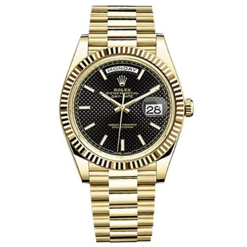 Replica Rolex Day-Date II 228238 Schwarz Replica Rolex Day-Date II 228238 Schwarz