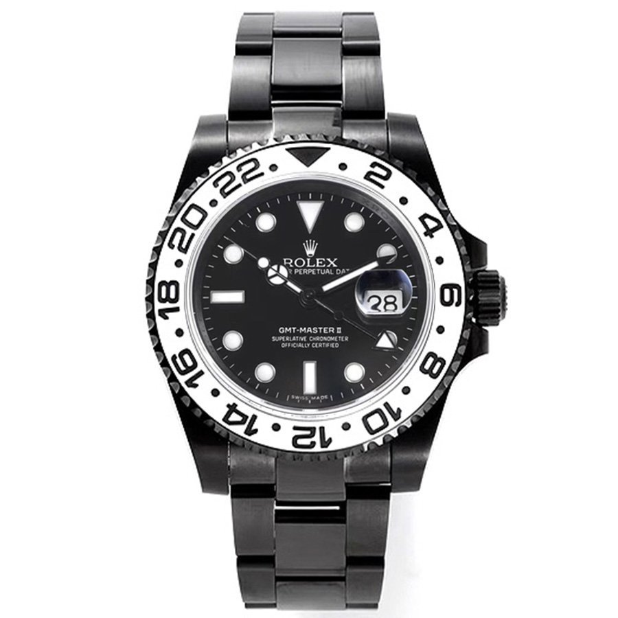 Replica Rolex GMT-Master II Oreo PVD Weiß Keramik Lünette 116710 Replica Rolex GMT-Master II Oreo PVD Weiß Keramik Lünette 116710