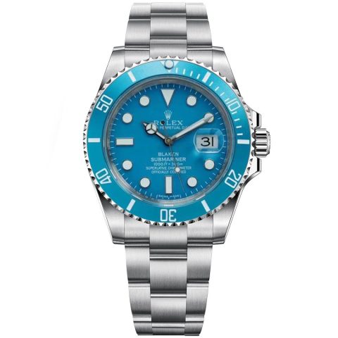 Replica Rolex Blaken Submariner Date 116610LN Blaken Blau