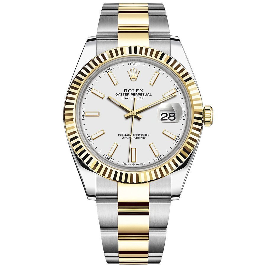 Replica Rolex Datejust 41 Gelbgold-Rolesor Oyster 126333 Weiß Oyster-Armband Replica Rolex Datejust 41 Gelbgold-Rolesor Oyster 126333 Weiß Oyster-Armband