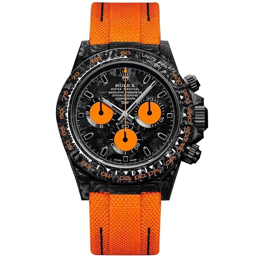 Replica Rolex Cosmograph Daytona DIW Carbon Orange Replica Rolex Cosmograph Daytona DIW Carbon Orange