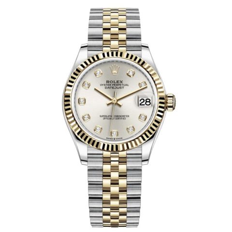 Replica Rolex Datejust 31 Gelbgold-Rolesor Geriffelte Lünette, Jubilee-Armband Replica Rolex Datejust 31 Gelbgold-Rolesor Geriffelte Lünette, Jubilee-Armband
