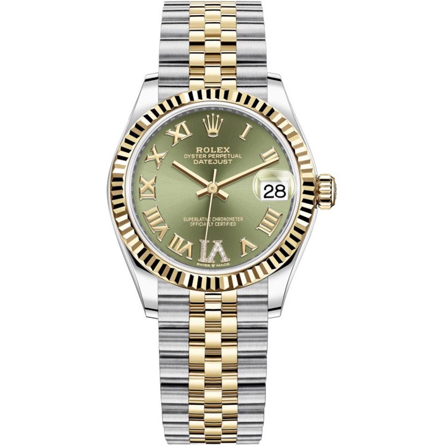Replica Rolex Datejust 31 Gelbgold-Rolesor Geriffelte Lünette, Jubilee-Armband 278273-0016 Replica Rolex Datejust 31 Gelbgold-Rolesor Geriffelte Lünette, Jubilee-Armband 278273-0016