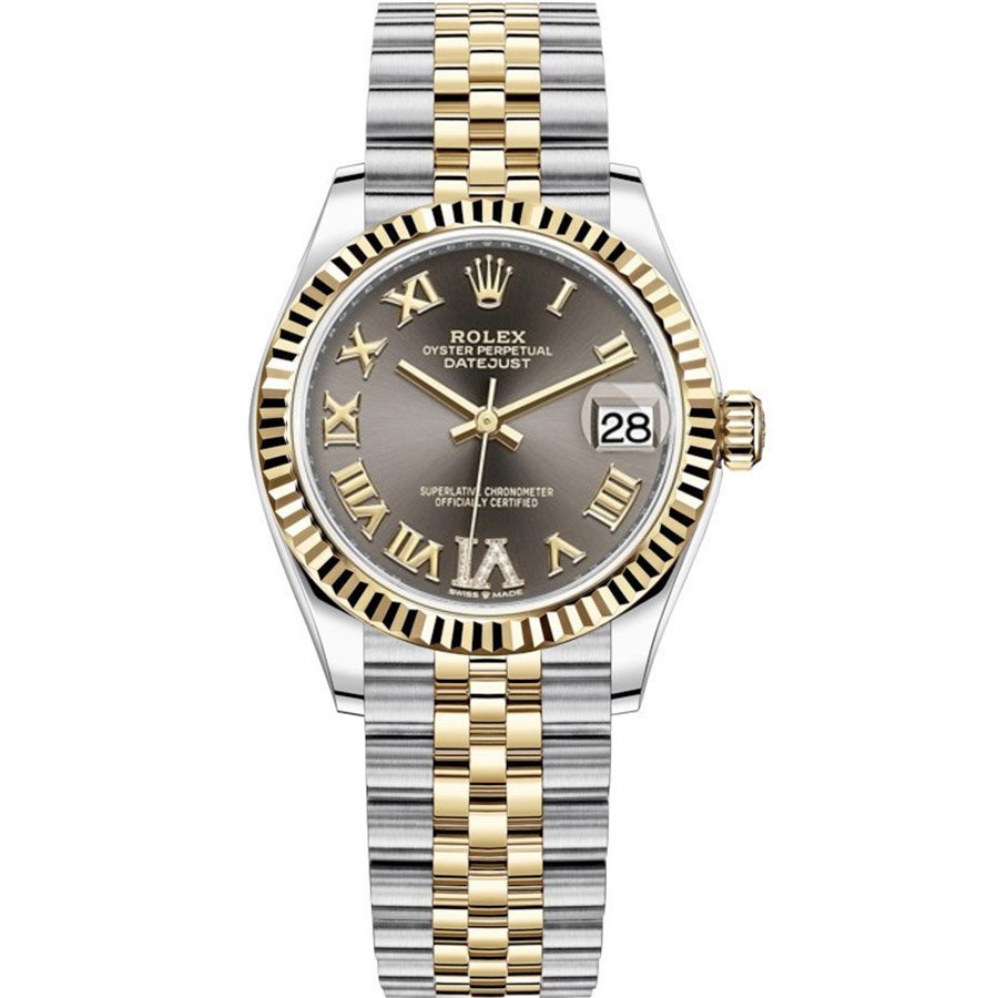 Replica Rolex Datejust 31 Gelbgold-Rolesor Geriffelte Lünette, Jubilee-Armband 278273-0018 Replica Rolex Datejust 31 Gelbgold-Rolesor Geriffelte Lünette, Jubilee-Armband 278273-0018