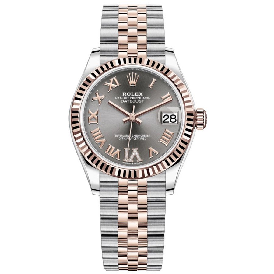 Replica Rolex Datejust 31 Everose-Rolesor Geriffelte Lünette, Jubilee-Armband 278271-0030 Replica Rolex Datejust 31 Everose-Rolesor Geriffelte Lünette, Jubilee-Armband 278271-0030