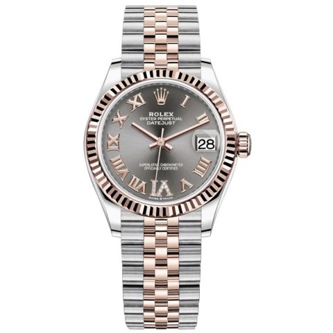 Replica Rolex Datejust 31 Everose-Rolesor Geriffelte Lünette, Jubilee-Armband 278271-0030 Replica Rolex Datejust 31 Everose-Rolesor Geriffelte Lünette, Jubilee-Armband 278271-0030