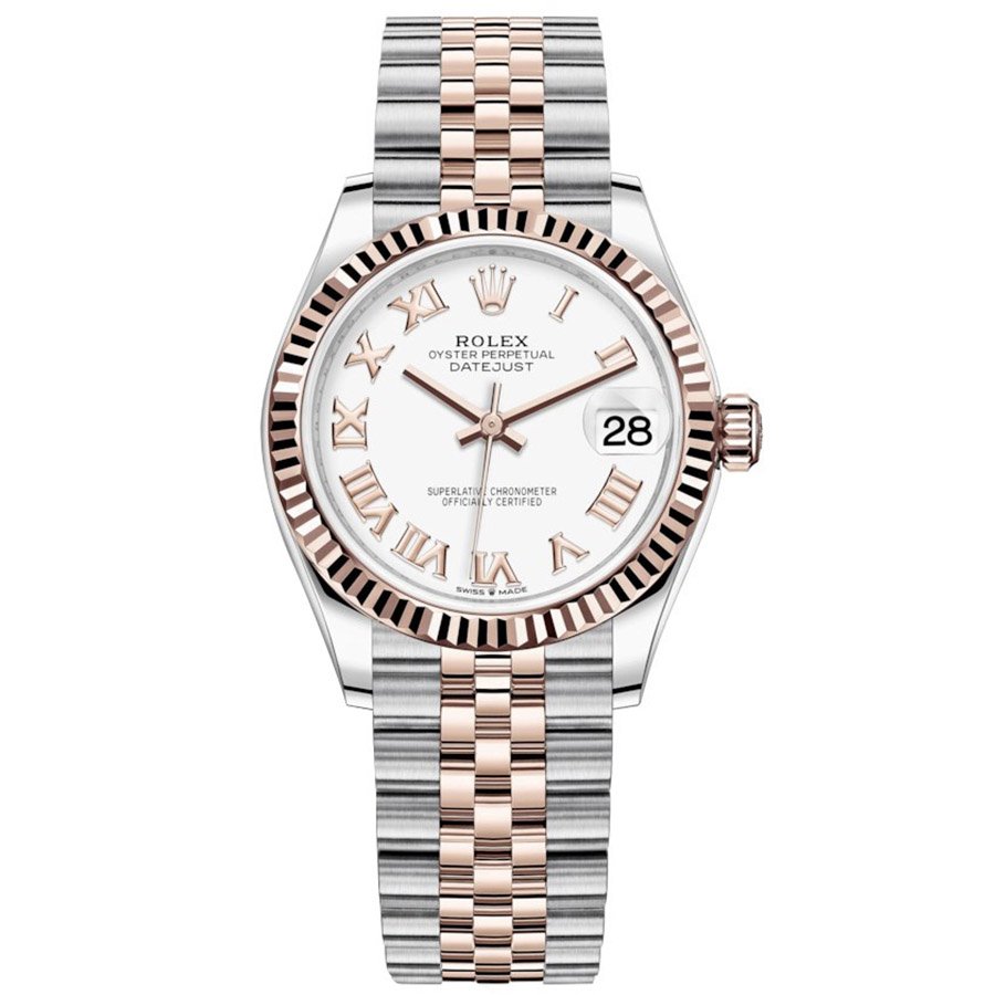Replica Rolex Datejust 31 Everose-Rolesor Geriffelte Lünette, Jubilee-Armband 278271-0002 Replica Rolex Datejust 31 Everose-Rolesor Geriffelte Lünette, Jubilee-Armband 278271-0002