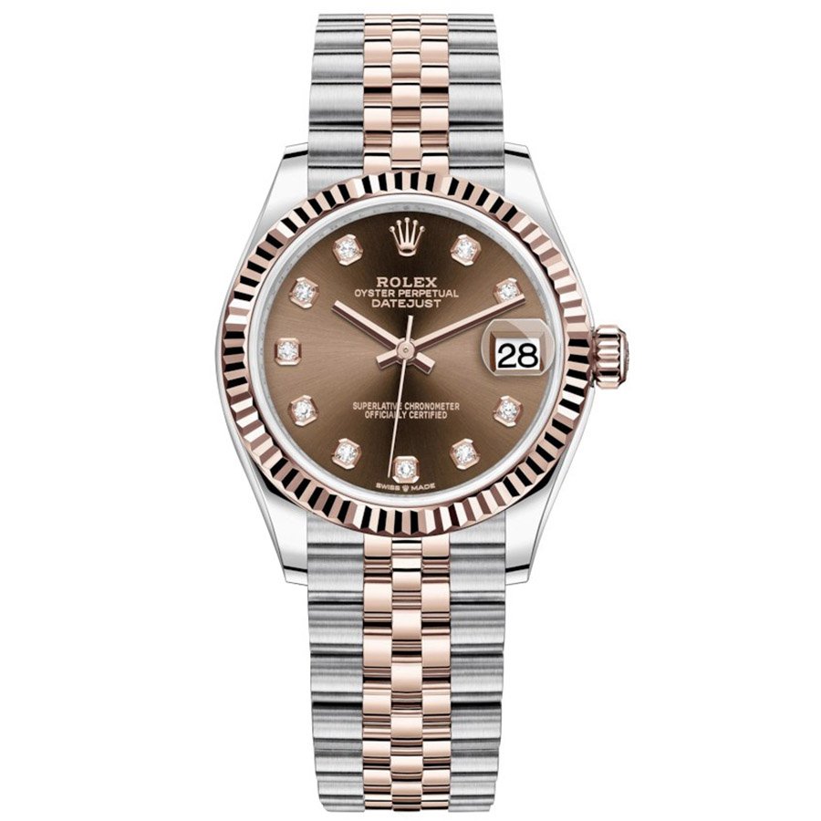 Replica Rolex Datejust 31 Everose-Rolesor Geriffelte Lünette, Jubilee-Armband 278271-0028 Replica Rolex Datejust 31 Everose-Rolesor Geriffelte Lünette, Jubilee-Armband 278271-0028
