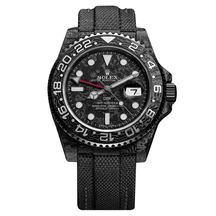 Replica Rolex GMT-Master II DIW Carbon All Black Edition Replica Rolex GMT-Master II DIW Carbon All Black Edition
