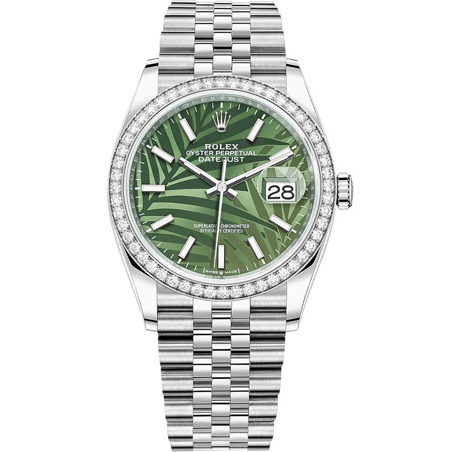 Replica Rolex Datejust 36 Weißgold-Rolesor Steinbesatz Jubilee-Armband 126284RBR-0039 Replica Rolex Datejust 36 Weißgold-Rolesor Steinbesatz Jubilee-Armband 126284RBR-0039