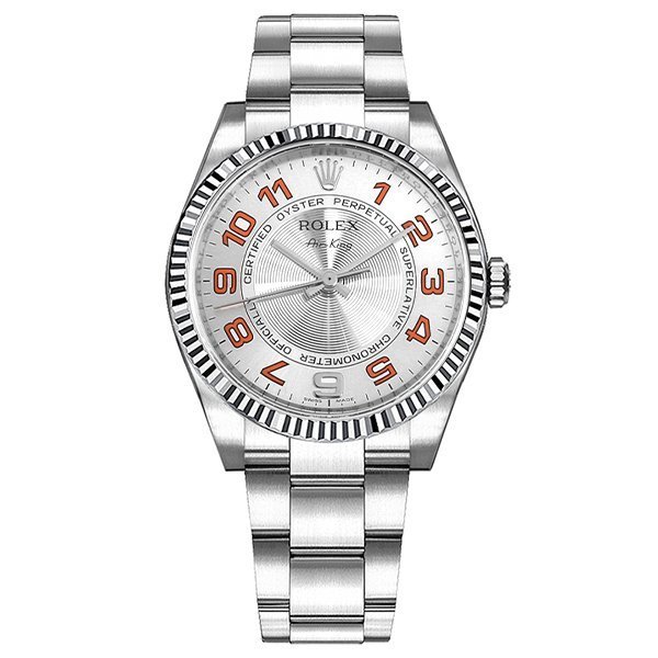 Replica Rolex Oyster Perpetual Silberfarben Zifferblatt Orange Arabische Ziffern 114234 Replica Rolex Oyster Perpetual Silberfarben Zifferblatt Orange Arabische Ziffern 114234