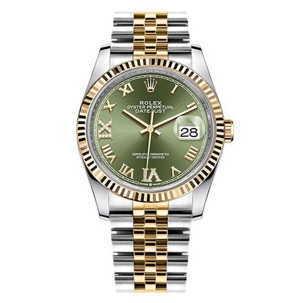 Replica Rolex Datejust 36 Olivgrün mit Steinbesatz Jubilee 126233 Replica Rolex Datejust 36 Olivgrün mit Steinbesatz Jubilee 126233