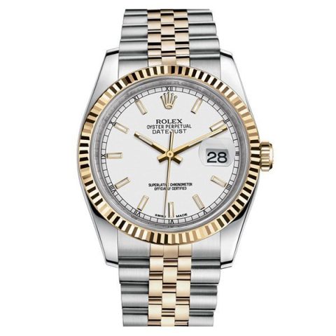 Replica Rolex Datejust 36 Weiß Indizes Zifferblatt Jubilee 116233 Replica Rolex Datejust 36 Weiß Indizes Zifferblatt Jubilee 116233