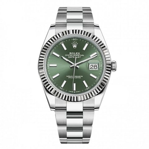 Replica Rolex Datejust 41 Mintgrün 126334-0027