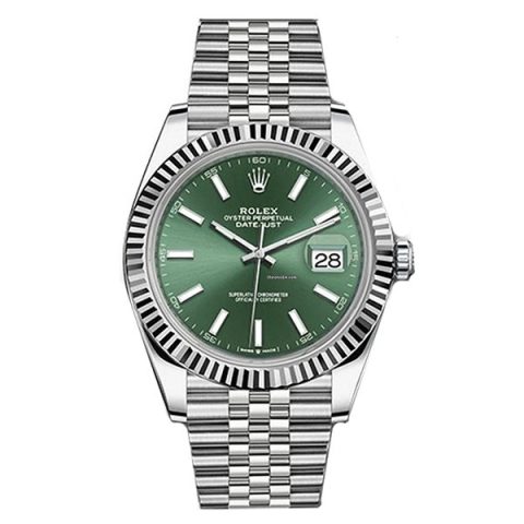 Replica Rolex Datejust 41 Mintgrün 126334-0028 Replica Rolex Datejust 41 Mintgrün 126334-0028