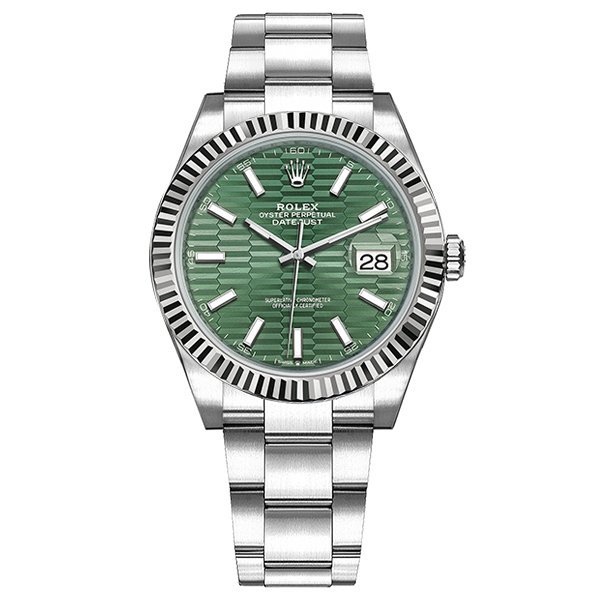 Replica Rolex Datejust 41 Mintgrün Geriffeltes Zifferblattmotiv 126334-0030 Replica Rolex Datejust 41 Mintgrün Geriffeltes Zifferblattmotiv 126334-0030