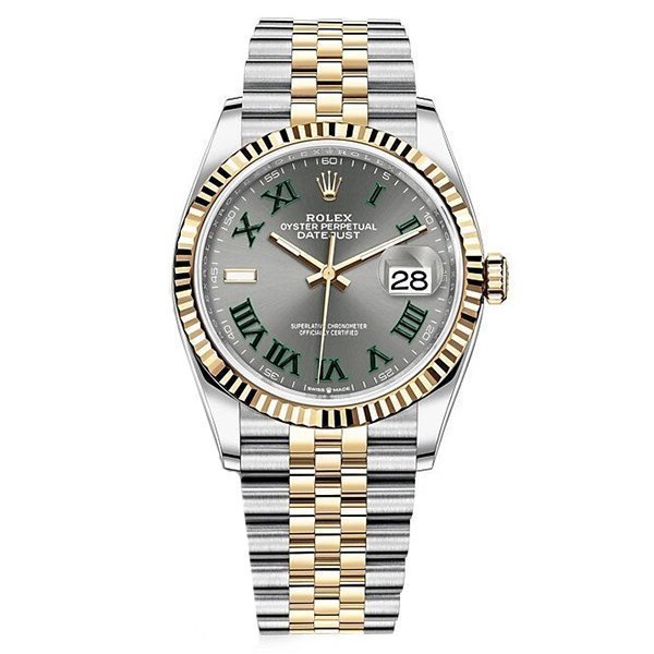 Replica Rolex Datejust 36 Bicolor Wimbledon Zifferblatt 126333 Replica Rolex Datejust 36 Bicolor Wimbledon Zifferblatt 126333