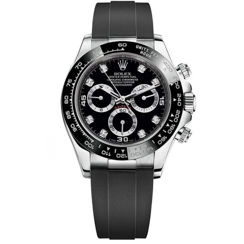 Replica Rolex Daytona Schwarz mit Steinbesatz 116519LN Replica Rolex Daytona Schwarz mit Steinbesatz 116519LN