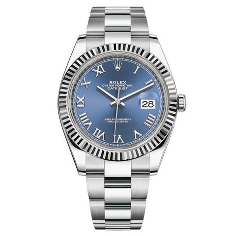Replica Rolex Datejust 41 Blau Römische Ziffern 126334 Replica Rolex Datejust 41 Blau Römische Ziffern 126334