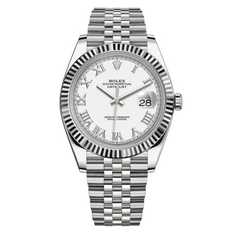 Replica Rolex Datejust 36 126234 Weiß Römische Ziffern