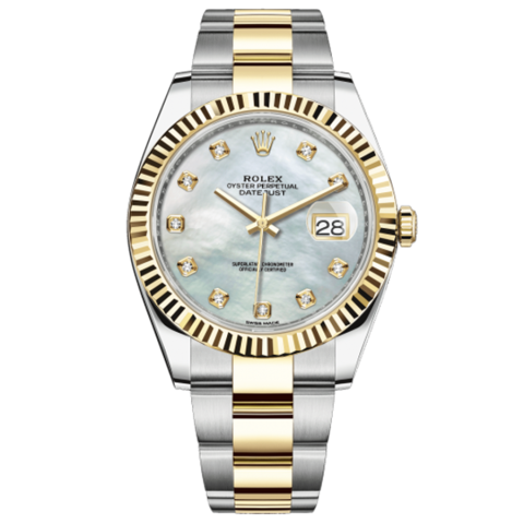 Replica Rolex Datejust 41 126333 Weiß Perlmutt Oyster-Armband Replica Rolex Datejust 41 126333 Weiß Perlmutt Oyster-Armband
