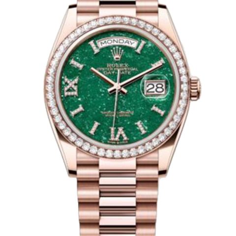 Replica Rolex Day-Date Damen 128345rbr-0068